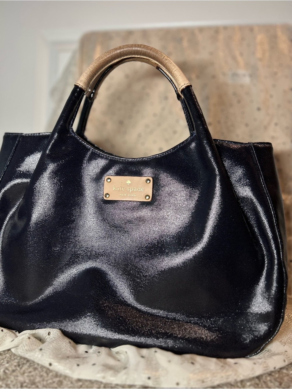 kate spade NAVY Tote needs a little TLC